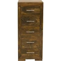 Cuban Tall Chest of Drawer - 5 Drawer