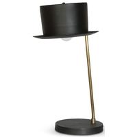 Culinary Concepts Black Top Hat Table Lamp