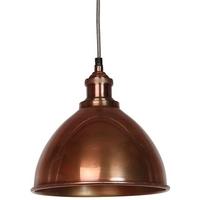 Culinary Concepts Moderne Prohibition Antique Copper Fitment with Small Tapered Shade