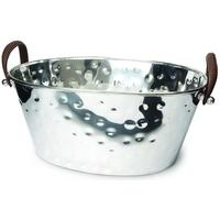 Culinary Concepts Half Size Leather Handled Champagne Bath