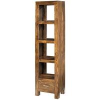 Cuba Sheesham Slim Jim Bookcase