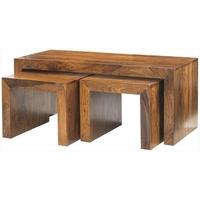 Cuba Sheesham Long John Coffee Table