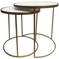 Culinary Concepts Marble Topped Nest Tables (Set of 2)