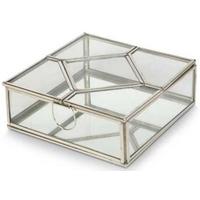 Culinary Concepts Small Art Deco Glass Trinket Box
