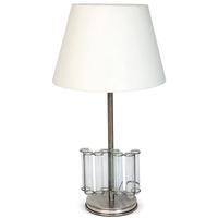 Culinary Concepts Test Tube Table Lamp with Cream Shade