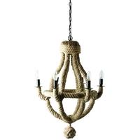 Culinary Concepts Small Natural Rope Chandelier