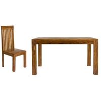 Cuban Petite Dining Set with 4 Chairs