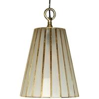culinary concepts frosted antique copper glass shade small pendant lig ...