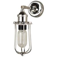 Culinary Concepts Prohibition Straight Polished Nickel Wall Fitment with Radio Valve Cage
