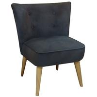Culinary Concepts Dark Grey Tosca Chair with Beechwood Leg