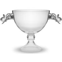 Culinary Concepts Elephant Large Pedestal Glass Bowl