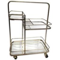 culinary concepts lanesborough three tier gold bar trolley