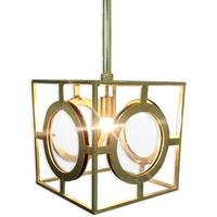 Culinary Concepts Galileo Cube Gold Pendant Light