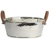 Culinary Concepts Leather Handled Hammering Champagne Bath