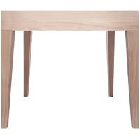 cubo oak square dining table without drawer