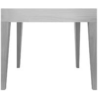 cubo grey square dining table without drawer