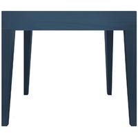 Cubo Blue Square Dining Table without Drawer