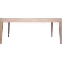 cubo oak rectangular dining table without drawer