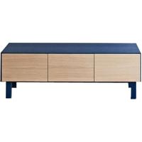 Cubo Blue AV Unit 2 Drawers and 1 Door