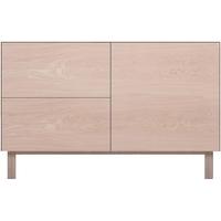 Cubo Oak Rectangular Cabinet 1 Door and 2 Drawers