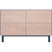 Cubo Blue Rectangular Cabinet 4 Drawers