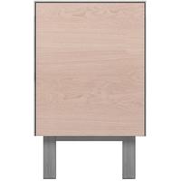 Cubo Grey Side Table 1 Door