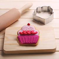 Cupcake Cookies Cutter Stainless Steel Biscuit Cake Mold Metal Kitchen Fondant Baking Tools
