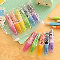 Cute Fluorescent Highlight Set(6 PCS/Set)