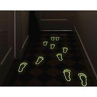 Cute Little Feet Noctilucent Stick Floor Post Wall