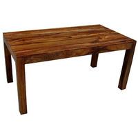 cube sheesham 160cm dining table