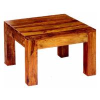 Cube Sheesham Side Table