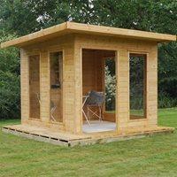 cube garden summer house by mercia