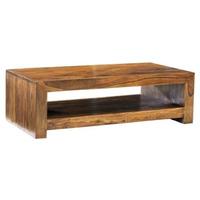 Cube Sheesham large Contemporary Table