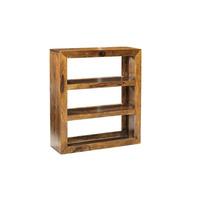 Cube Sheesham Multi Shelf Display Unit