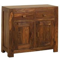 Cube Sheesham 2 Door Sideboard