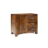 cube sheesham small sideboard