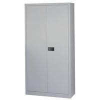 CUPBOARD STATIONERY LARGE HXWXD MM: 1950X914X400 - GOOSE GREY