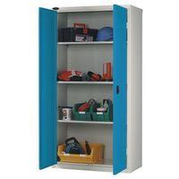 cupboard standard blue with 3 shelves