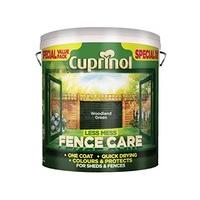 Cuprinol LMFCWG6L 6 Litre Less Mess Fence Care - Woodland Green