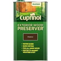 Cuprinol Exterior Wood Preserver Chestnut 5L