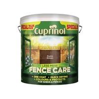 Cuprinol LMFCRB6L 6 Litre Less Mess Fence Care - Rustic Brown