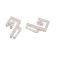 Curtain Rail Track Glide Glider Hooks to Fit Swish Ruche ( pack of 60 )