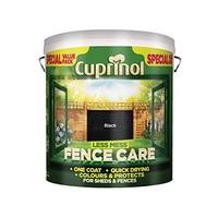 Cuprinol LMFCBL6L 6 Litre Less Mess Fence Care - Black