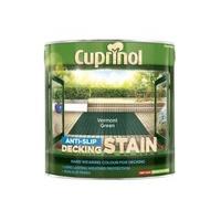 Cuprinol 2.5L Anti Slip Decking Stain - Vermont Green