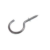 cup hook 32mm to shoulder total length 45mm chrome plated cp pk 1000 