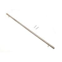 cupboard door pull t bar handle matt chrome 356mm with screws pack of  ...