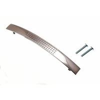 cupboard door pull dimple d handle chrome 128mm with screws pack of 10 ...
