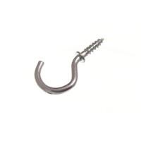 cup hook 19mm to shoulder total length 25mm zinc plated zp pack 2000 