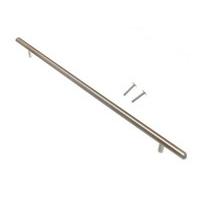 cupboard door pull t bar handle matt chrome 256mm with screws pack of  ...