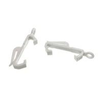 Curtain Rail Track Glide Glider Hooks to Fit Drape Elegance ( pack of 200 )